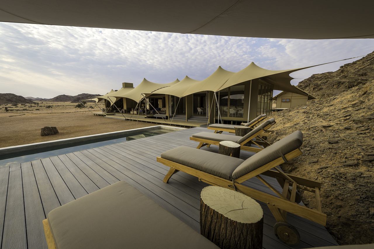 Namibia Hoanib Skeleton Coast outdoor-terrasse